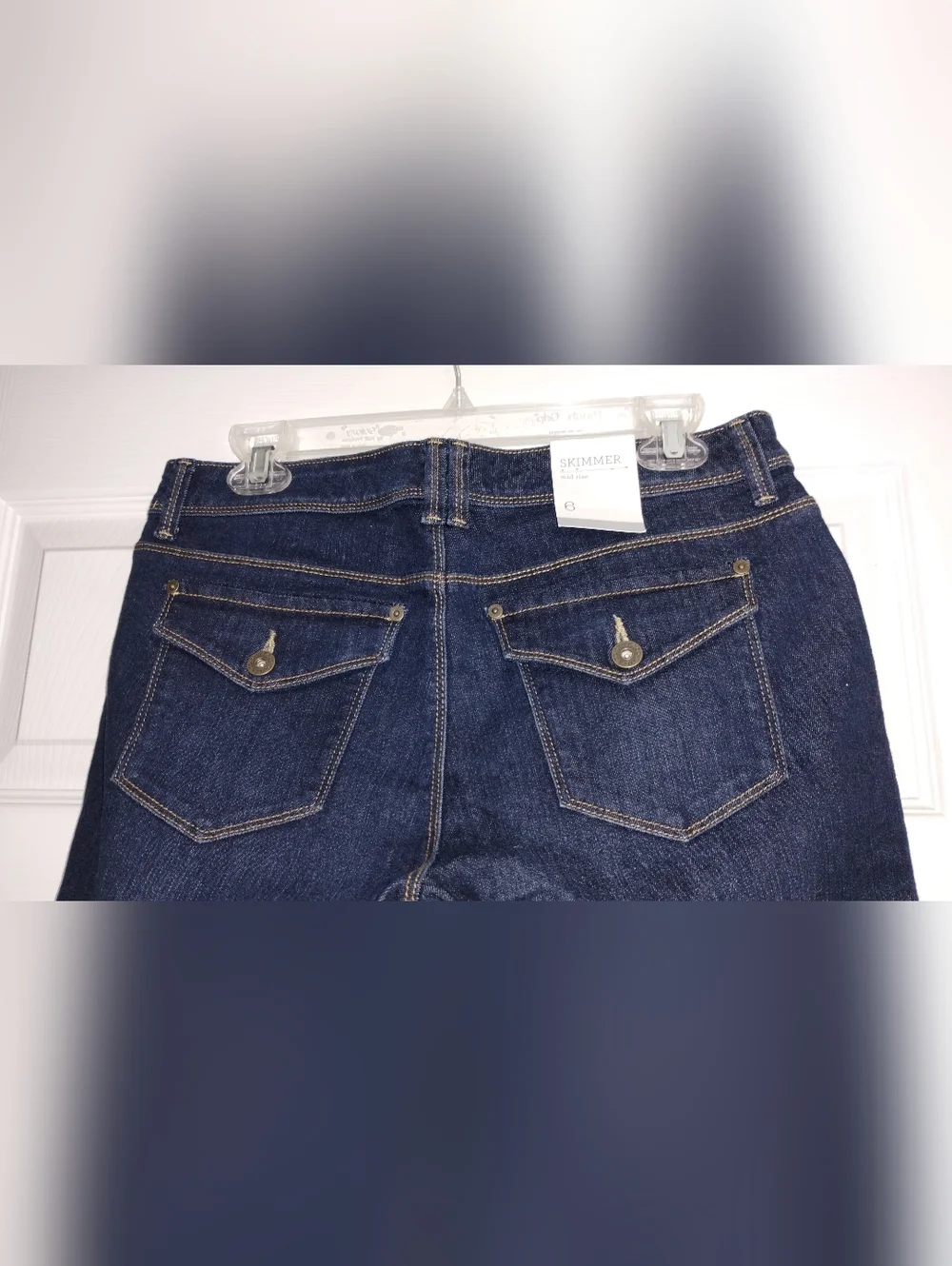Style & Co. Light Blue Denim Skimmer Shorts